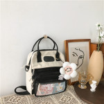 Women's Large-capacity Canvas Bag Cute Multi-purpose Shoulders