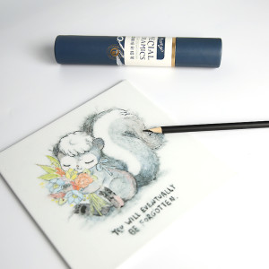 Pottery Underglaze Color Pencil Water-soluble Pencil Drawing Blank