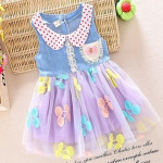 Baby Dress Girl Summer Short Sleeved Princess Skirt