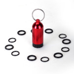 Diving Cylinder O-Ring Red, Silver And Blue Equipment Maintenance