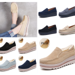 Fashion platform rocking shoes women's single shoes mom shoes casual women's shoes