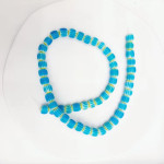 Bouquet Mille-fleurs Glass Straight Hole Beads String Material