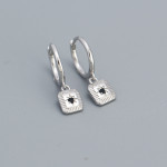 Women's S925 Sterling Silver Star Earrings