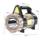 High-power Portable Searchlight With Smart Electric Display