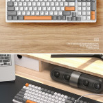 Plastic Mechanical Keyboard For Computer