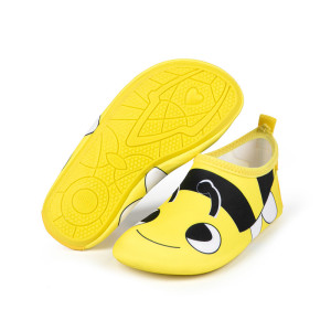 Children's Cartoon Beach Shoes With Multi-color Soles