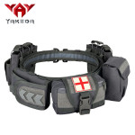 Outdoor Patrol Multi-functional Five Piece Nylon Detachable Adjustable Tactical Belt