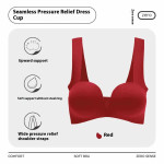 One Piece Underwear Women's Thin Section Without Steel Ring Gathering Bra