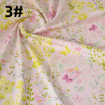 Soft Thin Skirt Plant Flower Pastoral Fabric Cotton