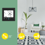 Intelligent central air-conditioning thermostat