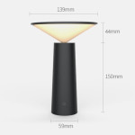 Table lamp USB LED reading book light touch sensor