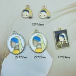 Cartoon Series Alloy Headwear Pendant Keychain Accessories