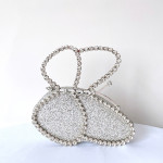 Butterfly Handbag Rhinestone Lady