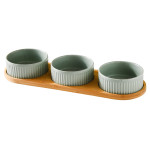 Ceramic Small Medium Large Dog Food Basin