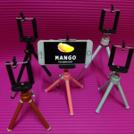 Compatible with Apple, Colorful digital camera Tripod stand Mini mobile phone stand Desktop photography Live selfie network red stand