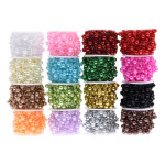 Starry Pearl Plastic Fishing Line Beads String