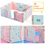 DreamHouse Kiddie Activity Centre Playpen Home Baby Safety Playards (Elephant Style)