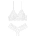 Lace Sexy Lingerie Pure White Lady Sexy Underwear Underpants