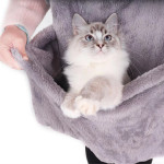 Machine Washable Arctic Velvet Cat Apron Sleeping Bag