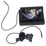 Baby Car Camera Adjustable Clear Bright Wide View Rear Facing Seat Camera for Infant 4.3in 