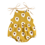 Baby Chrysanthemum Sling Romper