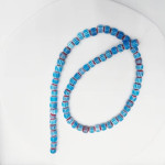 Bouquet Mille-fleurs Glass Straight Hole Beads String Material