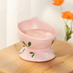 Simple Ceramic Protective Cervical Spine High Feet Bowl