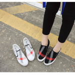 Women's high-top canvas shoes