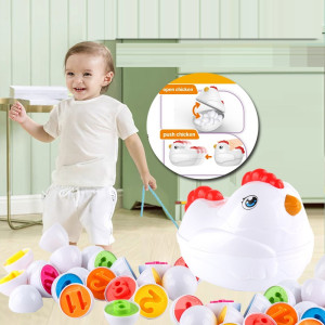 Infant And Child Toy Matching Smart Egg Early Education Color