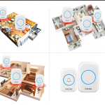 Wireless doorbell home new long-distance remote control old pager Intelligent exchange doorbell