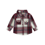 Autumn Unisex Lapel Long-sleeved Single-breasted Tunic New Children's Shirt