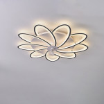 Modern Simple Living Room Light New Quiet Bedroom Ceiling Fan Light