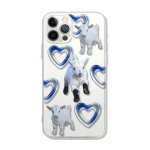 Cute Lamb Cartoon Caring Animal Soft Phone Case