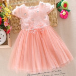 Baby Dress Girl Summer Short Sleeved Princess Skirt