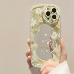 Rear Cover Type Vanity Mirror Anti-wear Phone Case