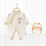 Baby's Pure Cotton Thermal Jumpsuit