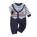 Newborn Cotton Long Sleeve Bodysuit Crawler