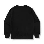 Fall Winter Men Letters Towel Embroidery Round Neck Cashmere Undershirt Sweater