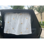 Embroidered Sun-blocking And Heat-insulating Cotton Curtains