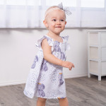 Toddler Infant Baby Girls Dress Stars Elephant Print Dresses