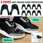 5 Pairs Anti Crease Shoe Protector Anti-Wrinkle Toe Cover Cap Sneaker Guards USA