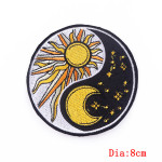 Lette Flower Embroidered Patches For Clothing Thermoadhesiv