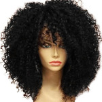 Afro-black Volume Puffy Explosion Solid Color