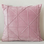 Solid Color Velvet Pillow Cushion Cover