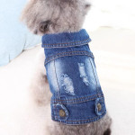 Cowboy Vest Teddy Bichon Pomeranian Cat Dog Clothes Small Puppy Schnitzer Rachel Clothes