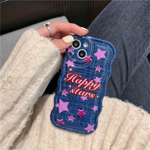 Hanfeng Star Denim Fall-proof Mobile Phone Case