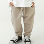 Harem Kids Pants Cotton Solid Color Commuter Boys Trousers