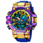 New Sports Colorful Luminous Electronic Waterproof Watch Multifunctional Student Watch