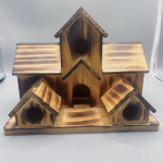 Wooden Bird Nest Creative Pastoral Outdoor Ornament