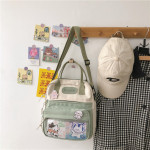 Women's Large-capacity Canvas Bag Cute Multi-purpose Shoulders